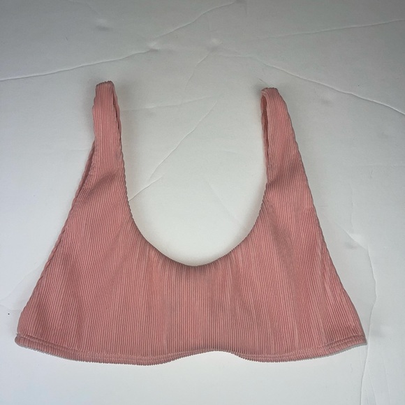 KORAL Swim Top Ribbed Rose Blush S - Picture 8 of 14